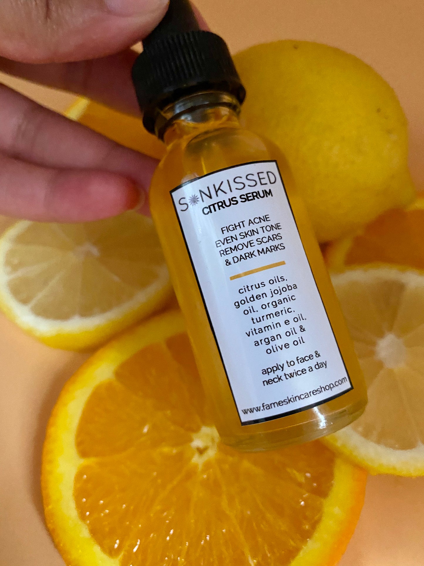 sunkissed brightening citrus serum
