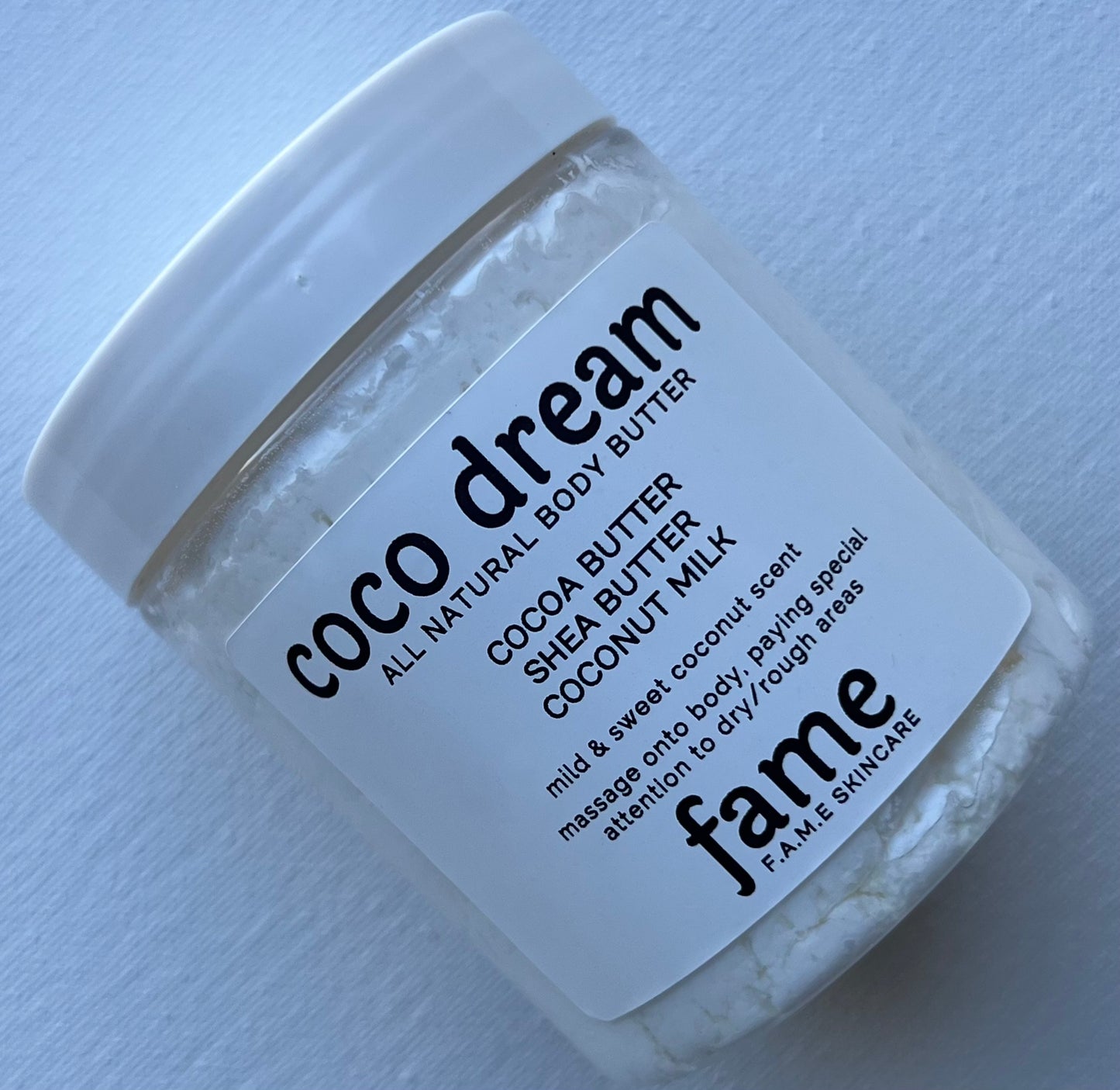 coco dream all natural body butter