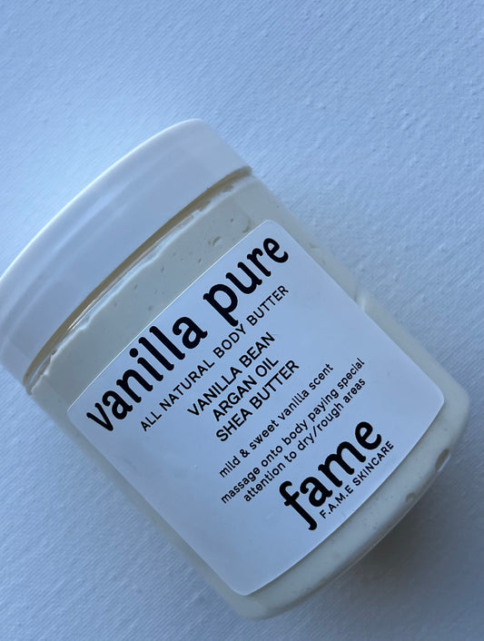 vanilla pure all natural body butter